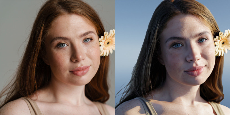 SynthLight: Portrait Relighting with Diffusion Model by Learning to Re-render Synthetic Faces